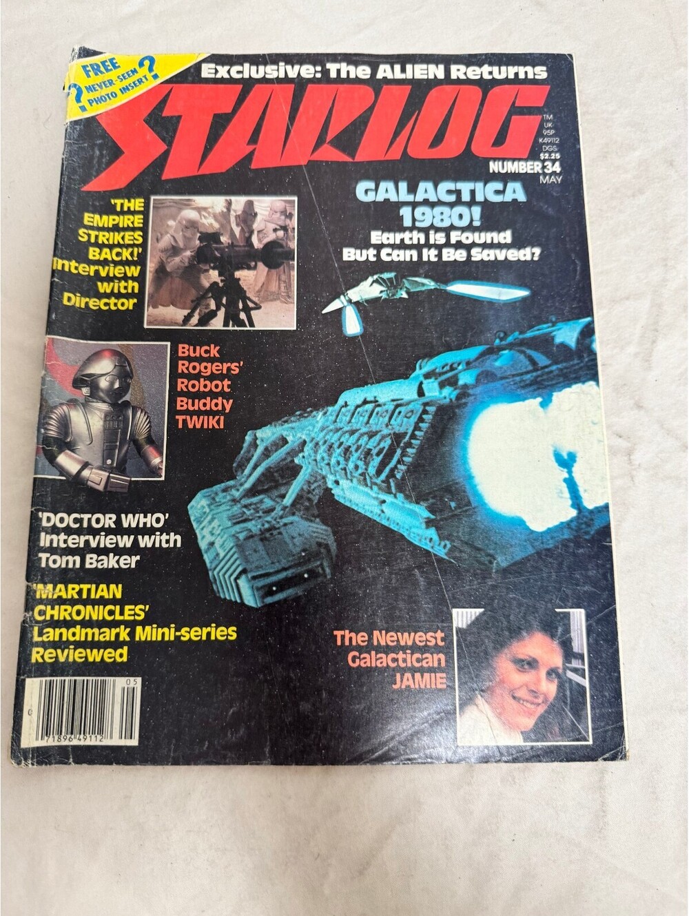 Starlog Magazine Issue 34 May 1980 Empire Strikes Back Alien Galactica